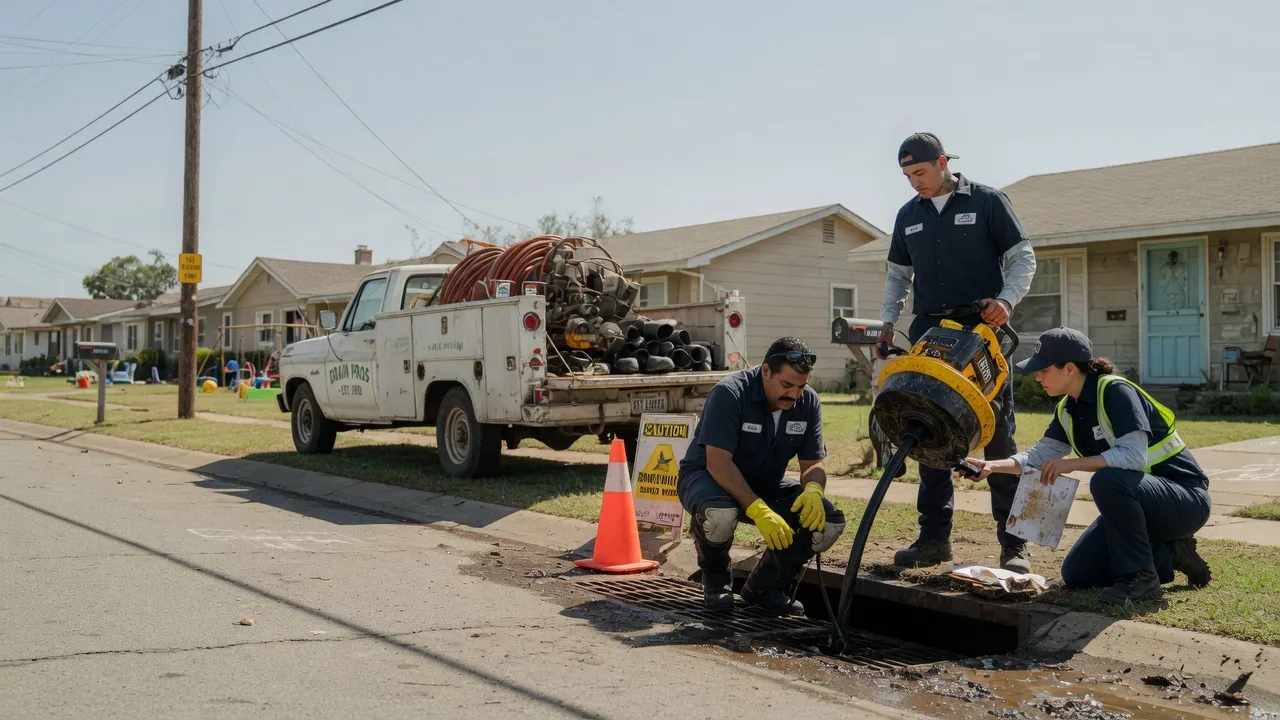Drain Cleaning in Mereta, TX near me